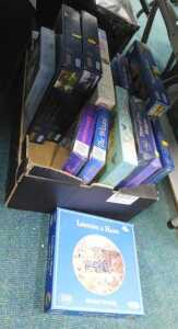 Various jigsaws. (1 box)
