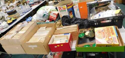 Various collector's stamps, mainly QEII, many on envelopes, used stamps, various accumulations,...