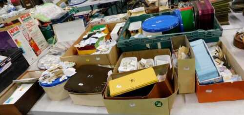 Various collector's stamps, mainly QEII, many on envelopes, used stamps, various accumulations,...
