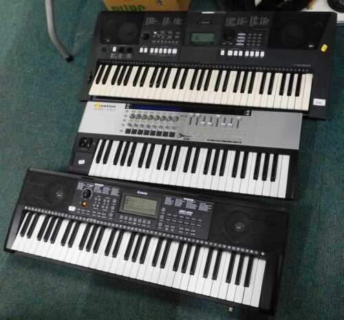 Various keyboards, electric keyboards, 49SLMKII, E423 Yamaha keyboard, etc. (a quantity)