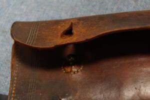 *A Dring & Fage Inland Revenue sectional wood and brass dip rod - 3