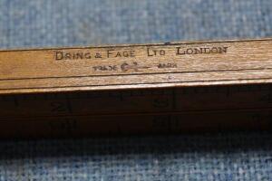 *A Dring & Fage Customs & Excise folding ruler - 2