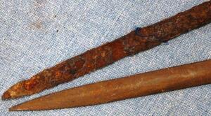 *Two Customs & Excise metal distillery dippers - 2