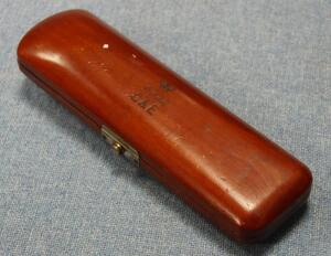 *A cased saccharometer stamped C & E number 6322 - 2
