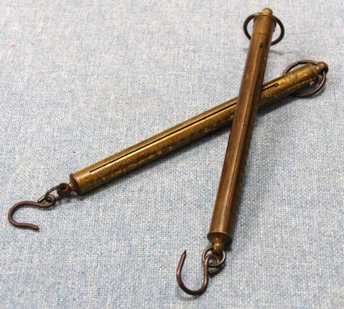 *A Salter & Customs spring scale