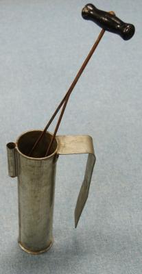 *A Customs & Excise sampling can with metal pincers
