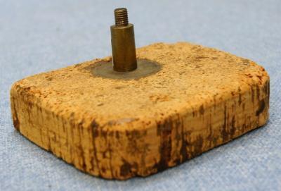 *A cork float for long rod measure