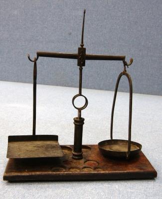 *A set of 19thC postal scales