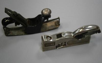 Two wood working planes