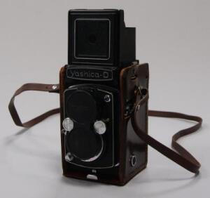 A Yashica-D TLR camera