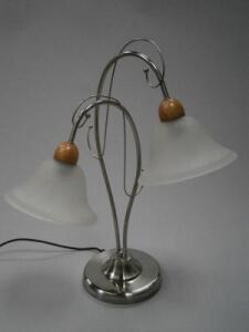 A retro style table lamp