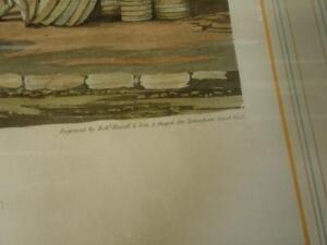 *After T Richardson. coloured print 'View of the port and town of Newcastle upon Tyne - 8
