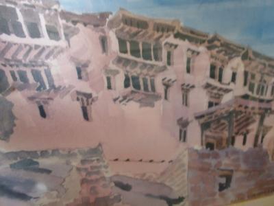*Jeremy Wheatley (20th century) Townscape