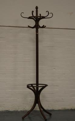 *A Bentwood hat and coat stand
