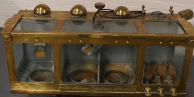 *A vintage distillery tank