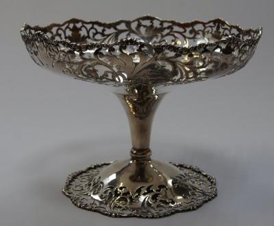 A George V silver comport