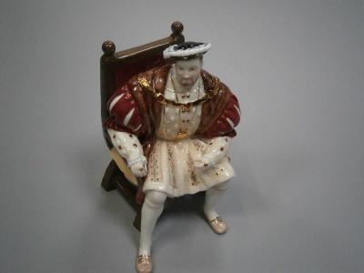 A Wedgwood figure of Henry VIII