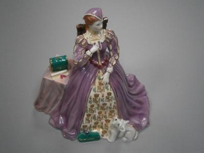 A Royal Worcester figure of Mary Queen of Scots