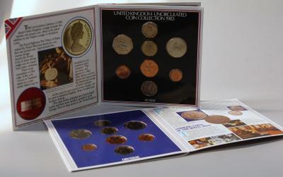 Ten Great British and Northern Irish coin proof coin sets