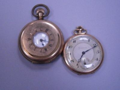 Two pocket watches