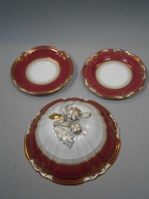 A Spode bone china dinner service