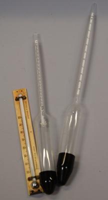 *A large collection of thermometers