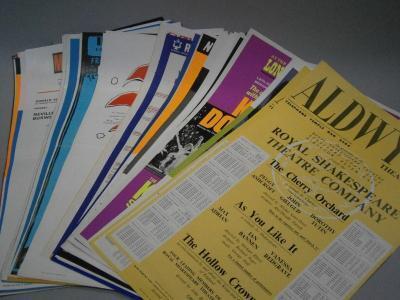 A quantity of period theatre posters