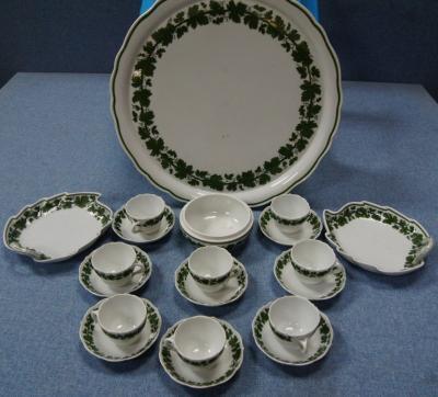 A Meissen coffee service