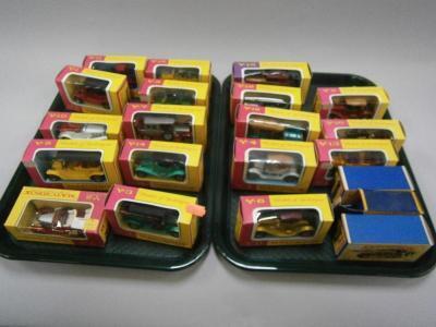 Twenty one Matchbox Models of Yesteryear