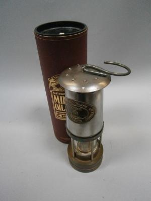 A Cambrian miner's safety lamp
