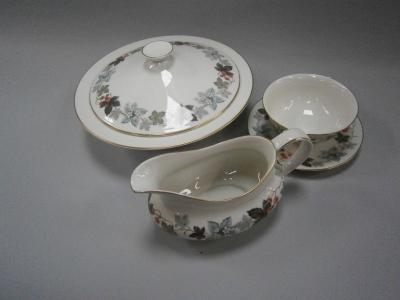 A Royal Doulton Camelot pattern dinner service