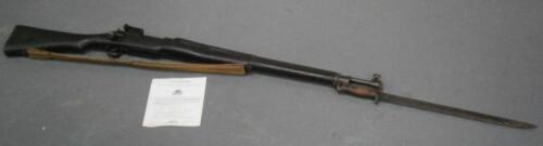 A P14 .303 rifle with bayonet