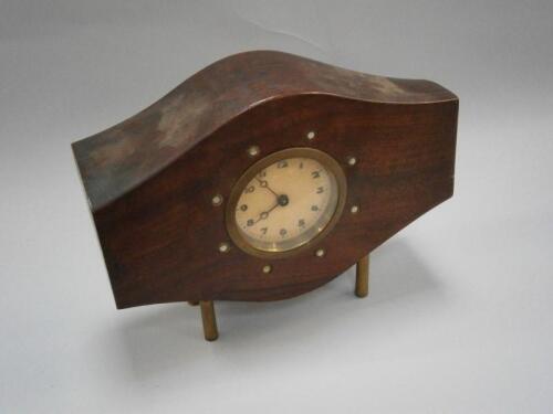 A WWI Avro aircraft propeller boss clock