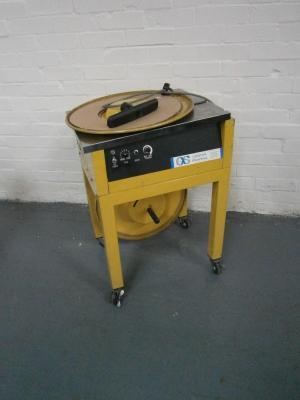 *A Gordin Strapping semi automatic a polypropelene strapping machine.