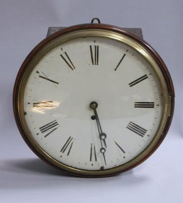 A 19th C mahogany cased wall clock