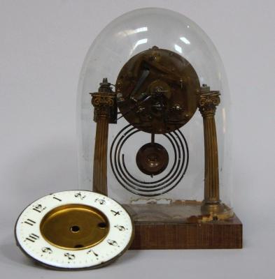 A 19th C clock works