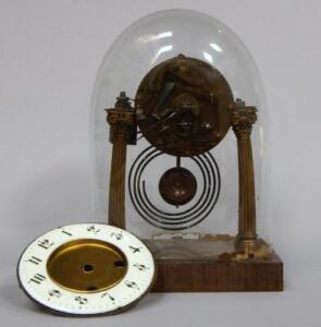 A 19th C clock works