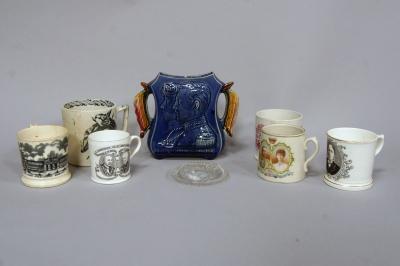 Victorian commemorative cups