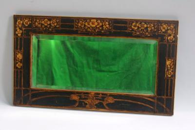 An early 20thC wall mirror