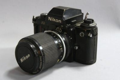 A Nikon F3 35mm camera