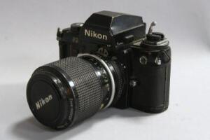 A Nikon F3 35mm camera