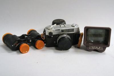 Various cameras and accessories