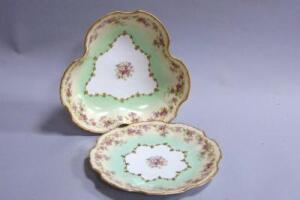 A Limoges porcelain dessert service