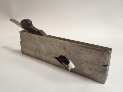 A steel rebate woodworking plane