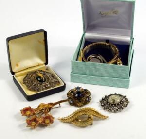 Costume jewellery and watches