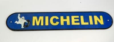 *A Michelin oval enamel sign