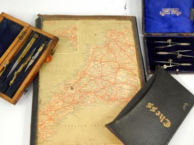 A set of eight Wonderful Britain road maps