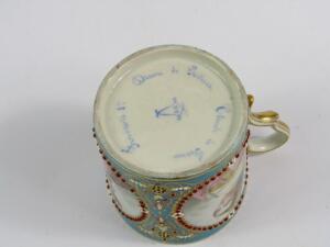A Sevres porcelain coffee can - 4
