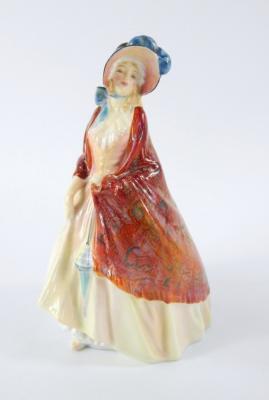 A Royal Doulton figure of Paisley Shawl HN1987.