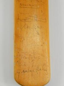 Two miniature cricket bats - 3